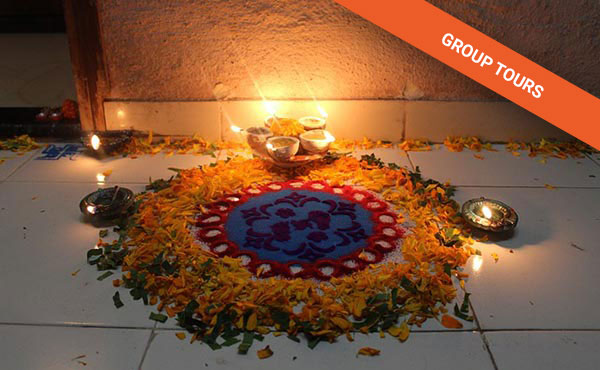 South India for the Diwali Festival diwali